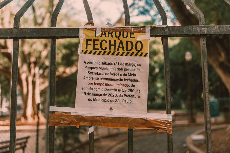 Arredores do Parque Buenos Aires, na Avenida Angélica