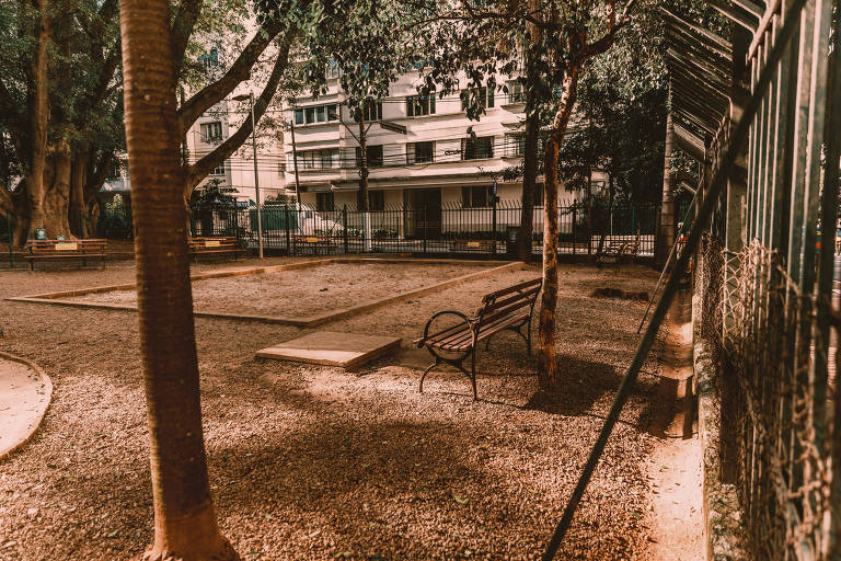 Arredores do Parque Buenos Aires, na Avenida Angélica