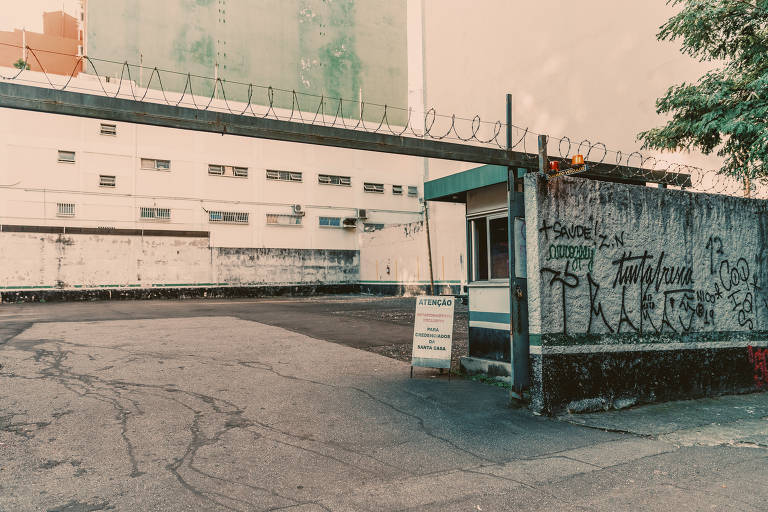 Arredores da Santa Casa, na Santa Cecília