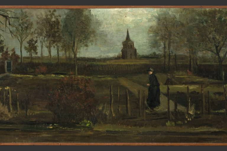 "The Parsonage Garden at Nuenen in Spring" (1884), de Vincent van Gogh