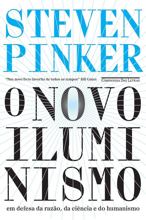 Capa do livro "O Novo Iluminismo", de Steven Pinker