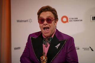 FILE PHOTO: Elton John AIDS Foundation 28th Annual Academy Awards Viewing Party
