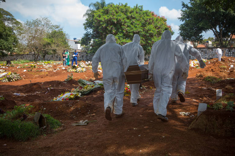 Cemitério Vila Formosa enterra pessoas mortas por suspeita de coronavírus