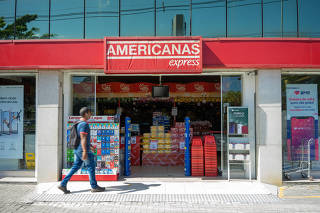 Loja Americanas aberta após decreto da Prefeitura do Rio de Janeiro