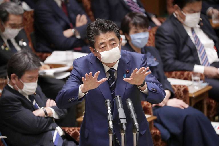 Veja imagens de Shinzo Abe, ex-premiê do Japão morto nesta sexta (8)