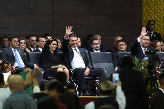 Presidente Bolsonaro durante 