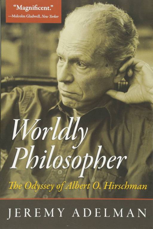 Capa do livro "Worldly Philosopher: The Odyssey of Albert Hirschman"