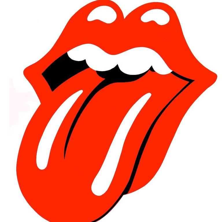 Logotipo criado por John Pasche, em 1971, para os Rolling Stones