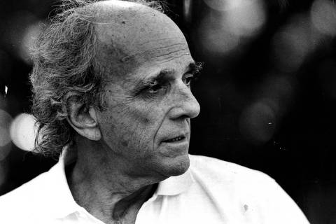 13.05.1987 - Escritor Rubem Fonseca, em foto de 1987. (Foto: Folhapress)