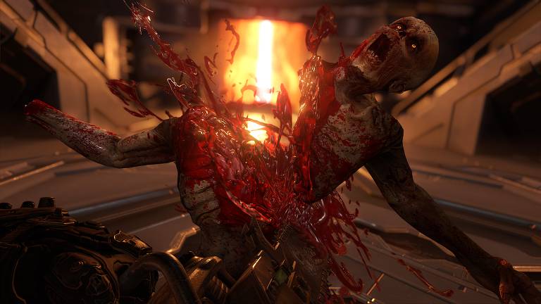 Veja cenas do jogo "Doom Eternal"