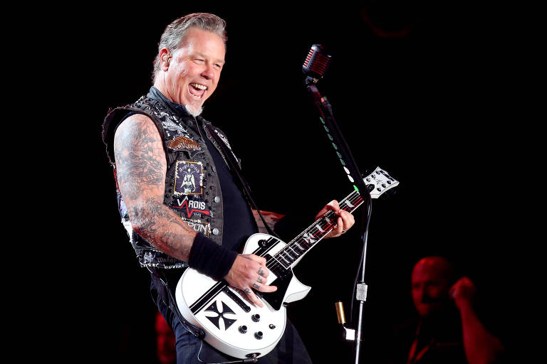 Metallica em show do Rock in Rio, em 2015