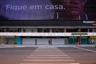 ANIVERSARIO BRASILIA 60 ANOS / ISOLAMENTO / CORONAVIRUS / ENSAIO