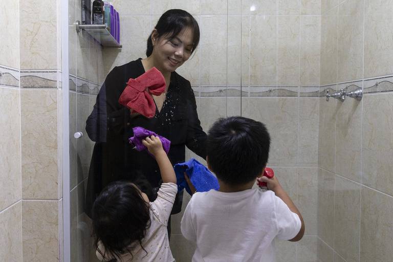 A pediatra Cleide Mira Choi, 37, que dispensou a babá e a faxineira com salários adiantados