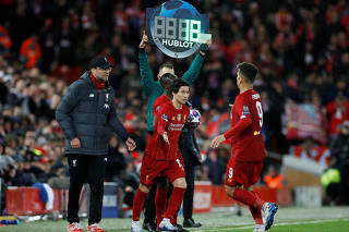 FILE PHOTO: Champions League - Round of 16 Second Leg - Liverpool v Atletico Madrid