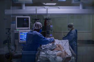 Atendimento ao paciente com Covid-19 no Hospital Emílio Ribas