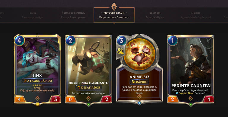 TESTANDO O NOVO LOL DE CARTAS! LEGENDS OF RUNETERRA PRIMEIRAS