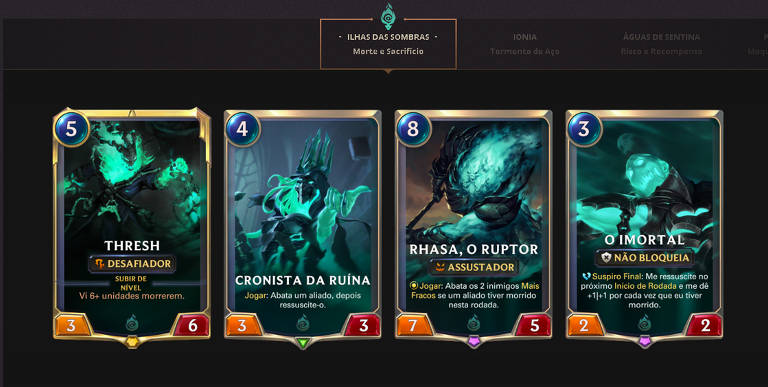 TESTANDO O NOVO LOL DE CARTAS! LEGENDS OF RUNETERRA PRIMEIRAS