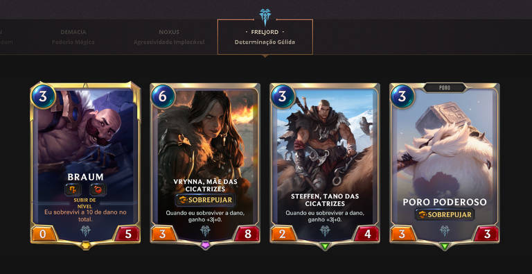 TESTANDO O NOVO LOL DE CARTAS! LEGENDS OF RUNETERRA PRIMEIRAS