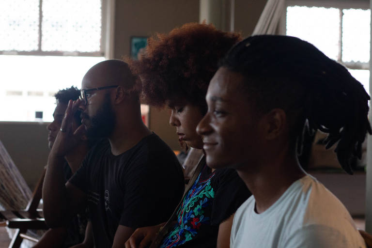 Participantes do Encontro do Movimento Negro Evangélico de Pernambuco, em Recife