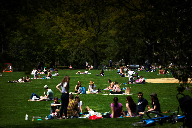 Esse fim-de-semana foi um dos mais quentes desta primavera na região de Nova York