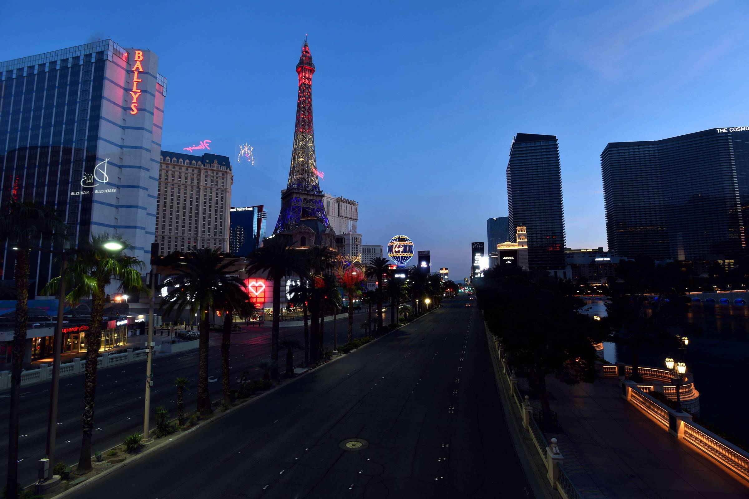 Jogo Na Noite E Ganha Por Las Vegas. Nevada. Fotografia Editorial