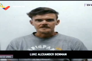 Luke Alexander Denman, detido na Venezuela