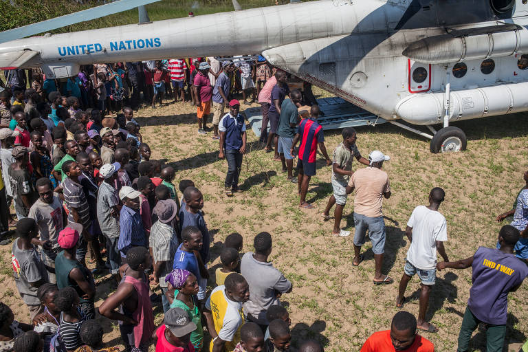 No Moçambique, após o ciclone Idai devastar boa parte da região central do país em março de 2019, o PMA forneceu alimentações emergenciais para 1,8 milhão fortemente impactados pela tempestade