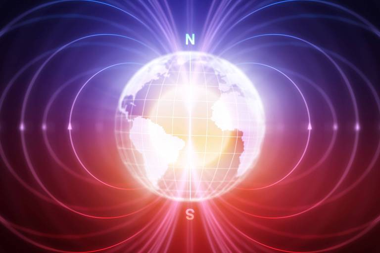 O campo magnético da Terra está mudando rapidamente