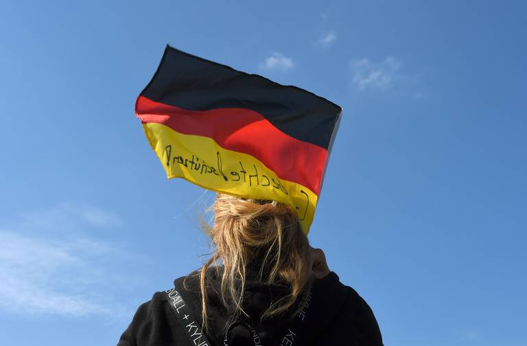 Protestos contra a quarentena na Alemanha