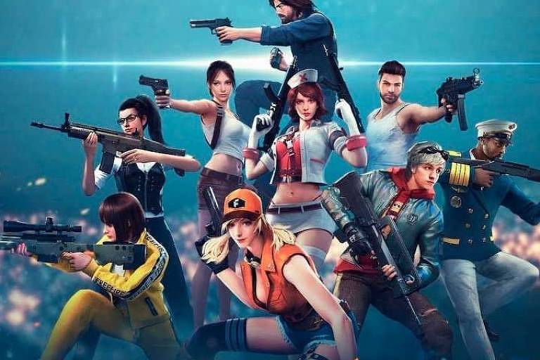 Foto divulgação do game Free Fire