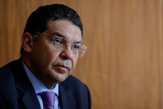 FILE PHOTO: Brazil's Secretary of the Treasury Mansueto Almeida attends an interview with Reuters in Brasilia