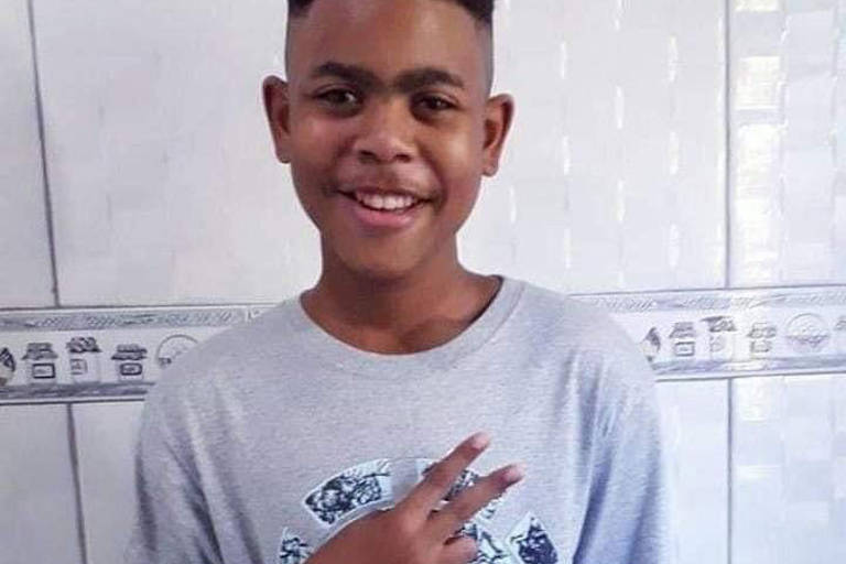João Pedro de Matos Pinto, 14, morto durante operação da Polícia Federal em São Gonçalo, na região metropolitana do Rio 
