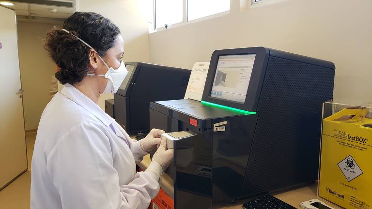 O teste tem 100% de especificidade, equivalente à apresentada pelo método convencional, o RT-PCR