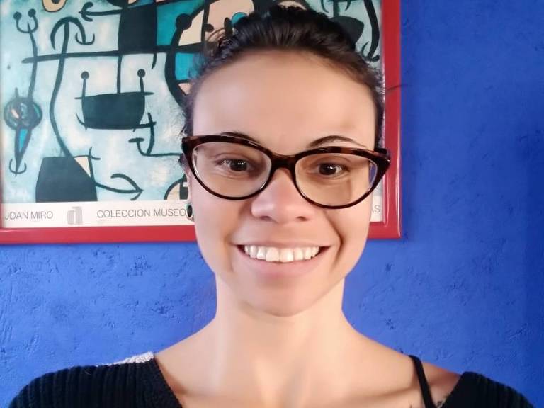 A psicóloga Vanessa Marinho Pereira, 31, que não consegue voltar do México