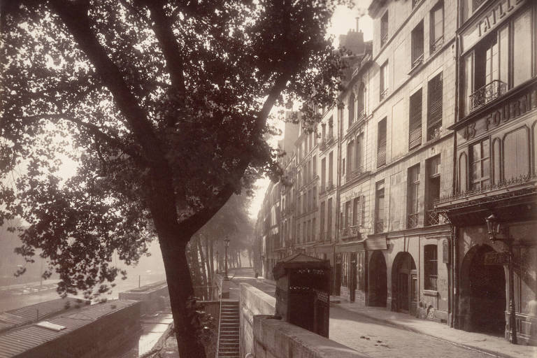 Quai d'Anjou, no início do século 20