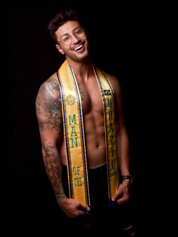 Renato Souza Jr. vai representar o Brasil no concurso Man Of The World