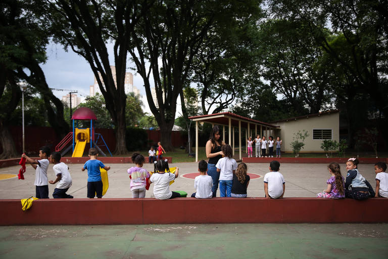 Escola municipal Nelson Mandela, no Limão, zona norte de São Paulo