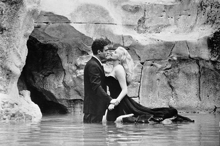 Cena do filme "A Doce Vida", de Federico Fellini
