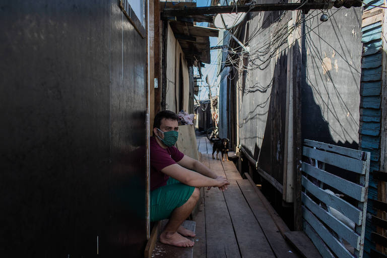 André Luiz Santos, 31, mora no dique Vila Gilda, em Santos