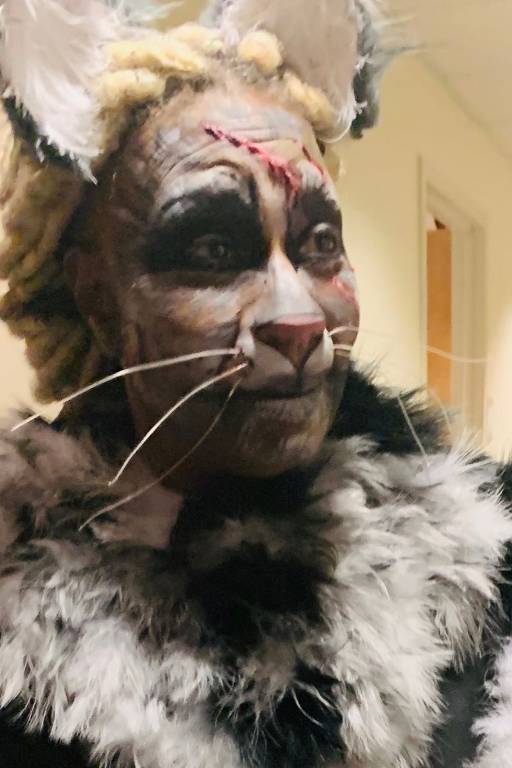 Whoopi Goldberg pronta para o Halloween