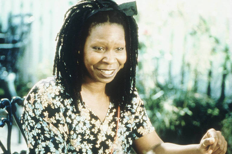 Whoopi Goldberg em cena do filme "O Jogo da Verdade"