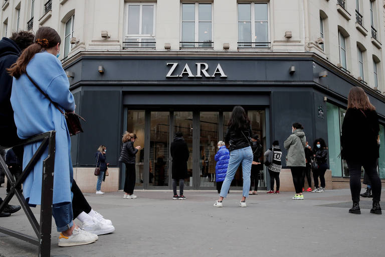 Grupo dono da Zara anuncia fechamento de 1.200 lojas após vendas caírem 44%  - 11/06/2020 - Mercado - Folha