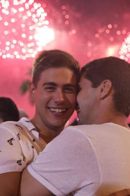 Erick Rianelli e o marido Pedro Figueiredo