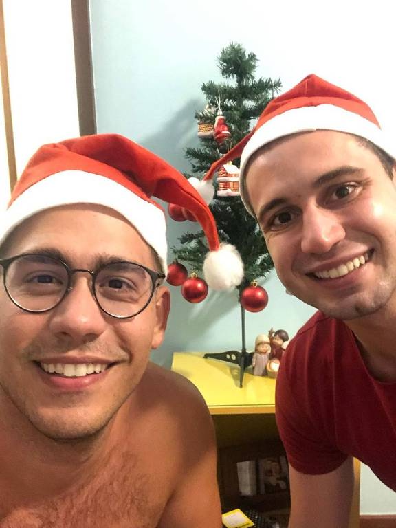 Erick Rianelli e o marido Pedro Figueiredo
