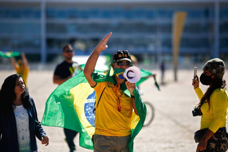SP e Brasília têm atos em defesa de Bolsonaro neste 14 de junho