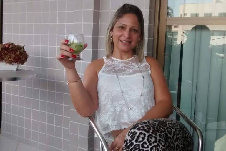 Márcia Oliveira de Aguiar, esposa de Fabrício Queiroz 