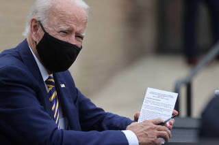 Democratic U.S. presidential candidate Biden makes campaign stop in Yeadon, Pennsylvania