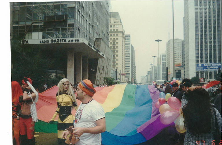 1ª Parada do Orgulho LGBTI+, em 1997