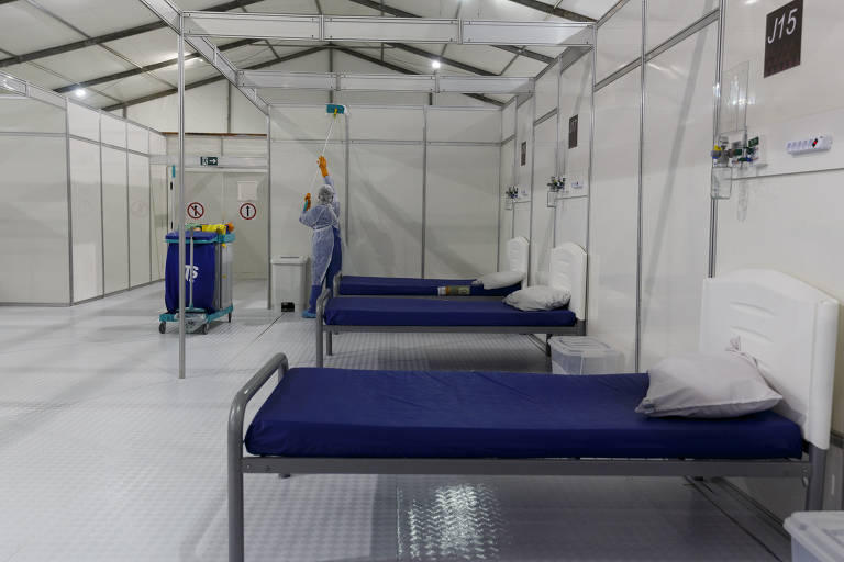 Encerramento das atividades do Hospital Municipal de Campanha do Pacaembu