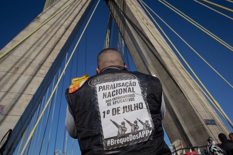 A estimativa das entidades de trabalhadores é a de existam de 50 mil a 70 mil entregadores na cidade de São Paulo